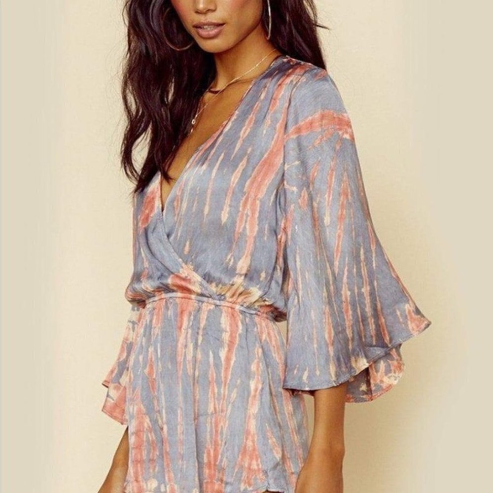 Blue Life Wild and Free Romper